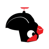 Upside Down Bird logo