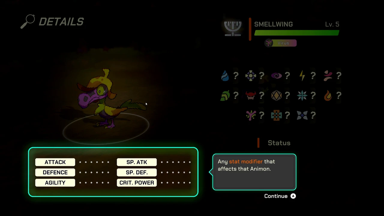 LumenTale: Memories of Trey - Stats modifiers